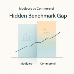 Medicare vs Commercial: Your Hidden Benchmark Gap